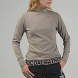 Women’s  JACQUARD RIB LONG SLEEVE<br>MOCK NECK｜A6-1554-11