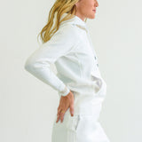 Elastic Hoodie<br>knitted fabric｜A6-7701-11