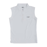 WOMEN’S  BBCO STAND COLLAR SLEEVELESS SHIRT｜A2-2535-11