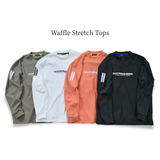 Waffle Stretch Tops｜A1-6556-11