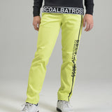 STRETCH LINE PRINT PANTS m｜YELLOW（A5-5355-11）