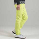 STRETCH LINE PRINT PANTS m｜YELLOW（A5-5355-11）