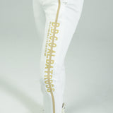 STRETCH LINE PRINT PANTS r｜A6-5355-11
