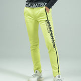 STRETCH LINE PRINT PANTS r｜A6-5355-11