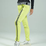 STRETCH LINE PRINT PANTS r｜A6-5355-11