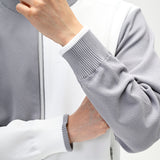 BICOLOR  KNIT JACKET｜A1-7702-11