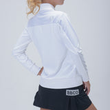LADY’S HALF ZIP MOCK NECK (LONG SLEEVE)｜A6-1601-11