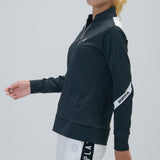 LADY’S HALF ZIP MOCK NECK (LONG SLEEVE)｜A6-1601-11