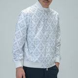Aligned baroque pattern  REVERSIBLE BLOUSON｜A5-3154-11