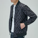 Aligned baroque pattern  REVERSIBLE BLOUSON｜A5-3154-11