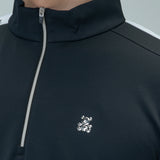 MEN’S HALF ZIP MOCK NECK (LONG SLEEVE)｜A5-1601-11