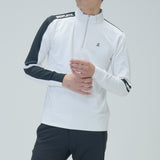 MEN’S HALF ZIP MOCK NECK (LONG SLEEVE)｜A5-1601-11