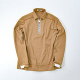 LADY’S HALF ZIP BACK PRINT POLO(LONG SLEEVE)｜A6-1602-11