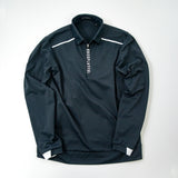 MEN’S HALF ZIP BACK PRINT POLO(LONG SLEEVE)｜A5-1602-11