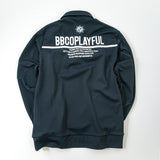MEN’S HALF ZIP BACK PRINT POLO(LONG SLEEVE)｜A5-1602-11