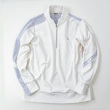 LADY’S HALF ZIP MOCK NECK (LONG SLEEVE)｜A6-1601-11
