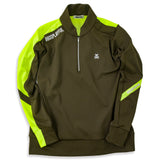 LADY’S HALF ZIP MOCK NECK (LONG SLEEVE)｜A6-1601-11