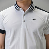 Men's  STRIPE COLLAR POLO｜A1-2806-11