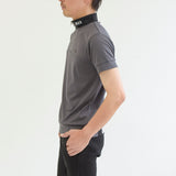 Men's  HALF ZIP MOCK NECK SHORT SLEEVE｜A1-2601-11