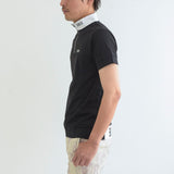 Men's  HALF ZIP MOCK NECK SHORT SLEEVE｜A1-2601-11