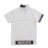 WOMEN’S  HALF ZIP MOCK NECK SHORT SLEEVE｜A2-2601-11
