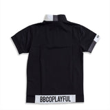 Men's  HALF ZIP MOCK NECK SHORT SLEEVE｜A1-2601-11