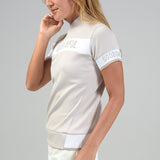WOMEN’S  BBCO JACQUARD LETTERS MOCK NECK｜A2-2504-11