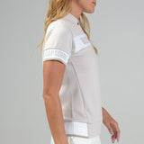 WOMEN’S  BBCO JACQUARD LETTERS MOCK NECK｜A2-2504-11