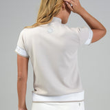WOMEN’S  BBCO JACQUARD LETTERS MOCK NECK｜A2-2504-11