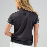 WOMEN’S  BBCO JACQUARD LETTERS MOCK NECK｜A2-2504-11