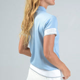 WOMEN’S  BBCO JACQUARD LETTERS MOCK NECK｜A2-2504-11
