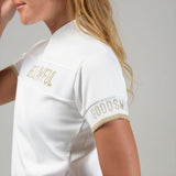 WOMEN’S  BBCO JACQUARD LETTERS MOCK NECK｜A2-2504-11