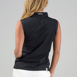 WOMEN’S  BBCO STAND COLLAR SLEEVELESS SHIRT｜A2-2535-11