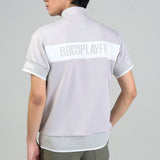 Men's  JACQUARD LETTERS MOCK NECK｜A1-2504-11