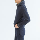 Elastic Hoodie<br>knitted fabric｜A5-7701-11