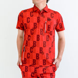 MEN’S PRINTED STRETCH SHIRT｜A1-2805-11