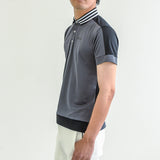 Men's  STRIPE COLLAR POLO｜A1-2806-11