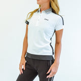 Woman STRIPE COLLAR POLO｜A2-2806-11