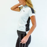 Woman STRIPE COLLAR POLO｜A2-2806-11