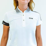 Woman STRIPE COLLAR POLO｜A2-2806-11