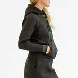 Elastic Hoodie<br>knitted fabric｜A6-7701-11