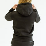 Elastic Hoodie<br>knitted fabric｜A6-7701-11