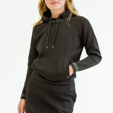 Elastic Hoodie<br>knitted fabric｜A6-7701-11