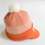Knit Visor POM BEANIE<br>（A0-0104-11）