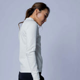 WOMEN’S  BBCO BACK PRINT LONG SLEEVE(MOCK NECK)｜A0-1530-11
